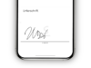Unterschriften nutzen in der onOffice Makler-App