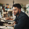 Team IT Technical Support Arbeiten am PC