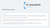 Screenshot des onOffice KI-Assistenten