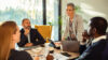 Besprechung mit 4 Personen zum Gewerbeschein